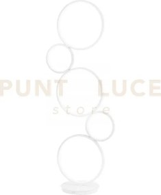 Piantana led fredy bianca 36w 4080lm cct 3000k 4000k 6500k 46,3x25x...