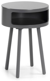 Kave Home - Tavolino Kurb B Ã˜ 40 cm grigio