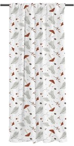 Tenda bianca in raso di cotone 110x250 cm Toadstools – Butter Kings