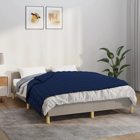 Coperta Ponderata Blu 120x180 Cm 9 Kg Tessuto /