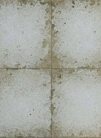 Fliesen Tapete Lustre Tile von Zoffany - Silver