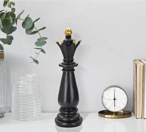 Alfiere Nero E Oro Cm Ø 12,5X38,5