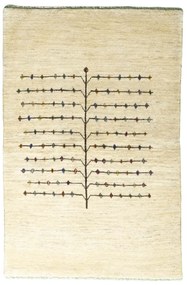 Gabbeh Tappeto 190x130 Beige (Iran) Annodato A Mano