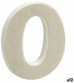 Numeri Bianco polistirene 2 x 15 x 10 cm (12 Unità)