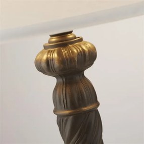 Searchlight EU46092WH - Lampada da tavolo AMY 1xE27/60W/230V