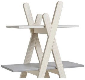 Biblioteca grigia e bianca Sia - Marckeric