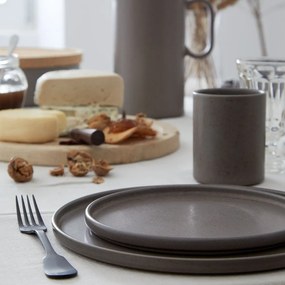 Piatto in gres marrone ø 27 cm Redonda - Costa Nova