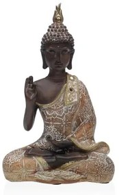 Statua Decorativa Versa Buddha 9 x 24,5 x 16 cm