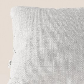 Lyon cuscino disponibile in diversi colori realizzato in morbido tessuto intrecciato impermeabile T06 grigio chiaro