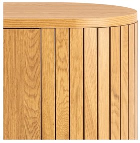 Cassettiera effetto rovere in colore naturale 160x80x45 cm Colima - Actona