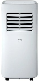 Climatizzatore Portatile Monoblocco da 1900W per Ambienti fino a 20m�, Colore Bianco - Beko BS207C