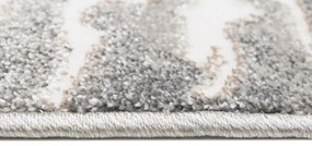 Tappeto di design grigio con leggero motivo astratto Larghezza: 80 cm | Lunghezza: 150 cm