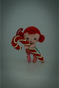 Lilliputiens - Elfo di Natale con bastoncino di zucchero