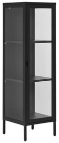 Vetrina in metallo nero 40x140 cm Brisbane - House Nordic