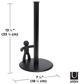 Porta asciugamani da cucina in acciaio ø 19 cm Buddy - Umbra