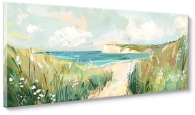 Dipinto 60x150 cm Gouache Sea – Styler
