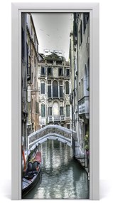 Adesivo per porta interna Venezia, Italia 75x205 cm