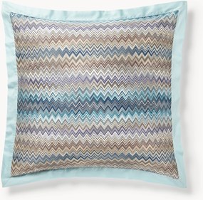 Set di 2 federe in cotone con motivo a zig-zag John Re