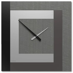 CalleaDesign Clock63 orologio da parete – radica grigia