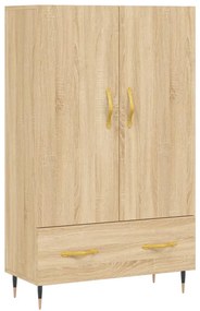 Credenza rovere sonoma 69,5x31x115 cm in legno multistrato