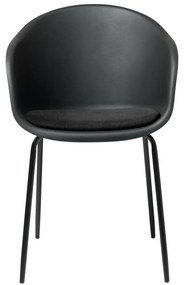 Sedia da pranzo nera Topley - Unique Furniture