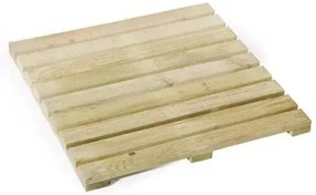 Pavimento in legno impregnato da 50x50x3,2 cm