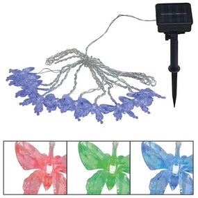Globo 33706-10 - LED RGB Catena decorativa 10xLED/0,06W/3,2V IP44