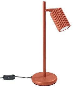 Sollux SL.1643 - Lampada da tavolo KARBON 1xGU10/10W/230V rosso