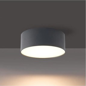 Brilagi - Plafoniera LED da soffitto per bagno FORIS LED/9W/230V Ø 9 cm antracite IP44
