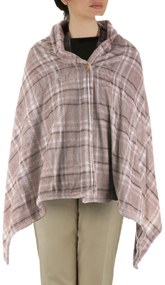 Plaid scialle tartan beige Flannel