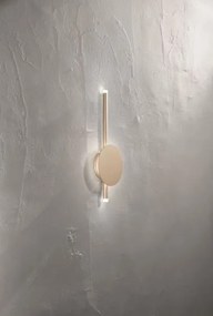 Applique led in metallo dorato james ap.james-oro