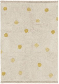 Tappeto per bambini in cotone lavabile Hippy Dots, fatto a mano
