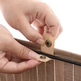 Cesto porta biancheria GUS marrone