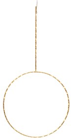Kave Home - Anello luminoso Tamane in oro Ã˜ 25 cm