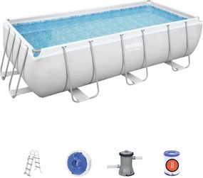 Piscina Rettangolare con Accessori cm.404x201x100 art.56441