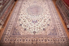 Nain Tappeto 670 x 410 (Iran) Annodato A Mano