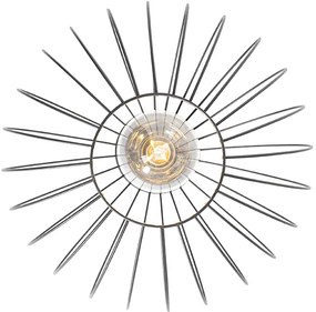 Plafoniera industriale nera - Margarita