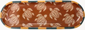 Piatto in legno di mango Turtle
