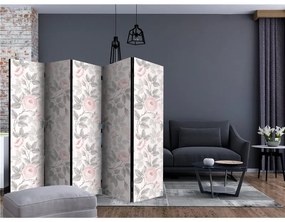 Paravento Watercolor Roses II [Room Dividers]