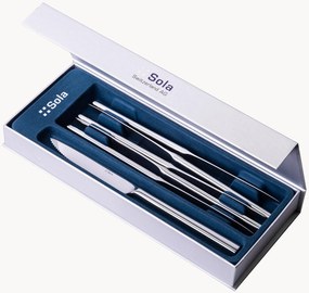 Set di 6 coltelli da bistecca Living in scatola magnetica