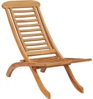 Sedia da Giardino Pieghevole 50x90x69 cm Legno Massello di Teak 319163