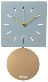 Orologio da parete di design grace pendolo verde marino