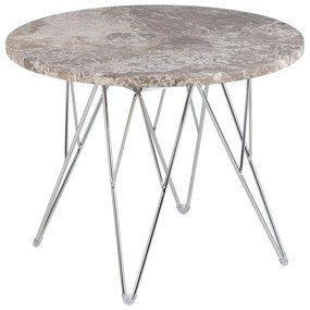 Tavolino rotondo in marmo ø 55 cm Prunus - Actona