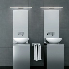 Applique Contemporanea Elegance Metallo Cromo Grigio Led 20W