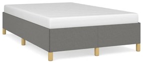 Giroletto Senza Materasso Grigio Scuro 120x190 Cm İn Tessuto /
