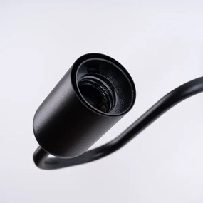 Sollux SL.1445 - Applique VECTOR 1xE27/15W/230V nero