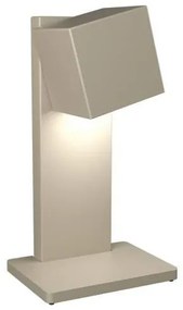 Lampada Scrivania-Ufficio Moderna Rotation Metallo Sabbia 1 Luce Gx53