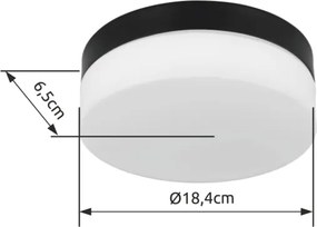 Globo 32111B - Lampada da bagno VRANOS 1xE27/60W/230V diametro 18,4 cm IP44