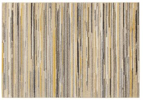 Tappeto 190x133 cm Soave strisce crema e giallo