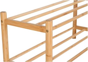 Scarpiera in bambù in colore naturale Manaus - House Nordic